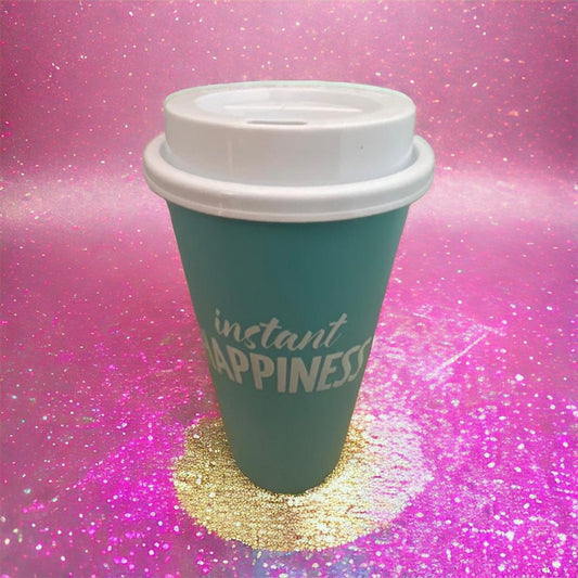‘Instant HAPPINESS’ TRAVEL CUP