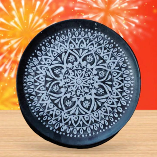 Unique Mark Melamine Marakech Pattern Plate