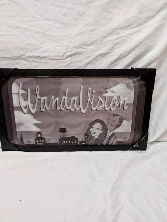 10x18 Framed Wandavision Artwork