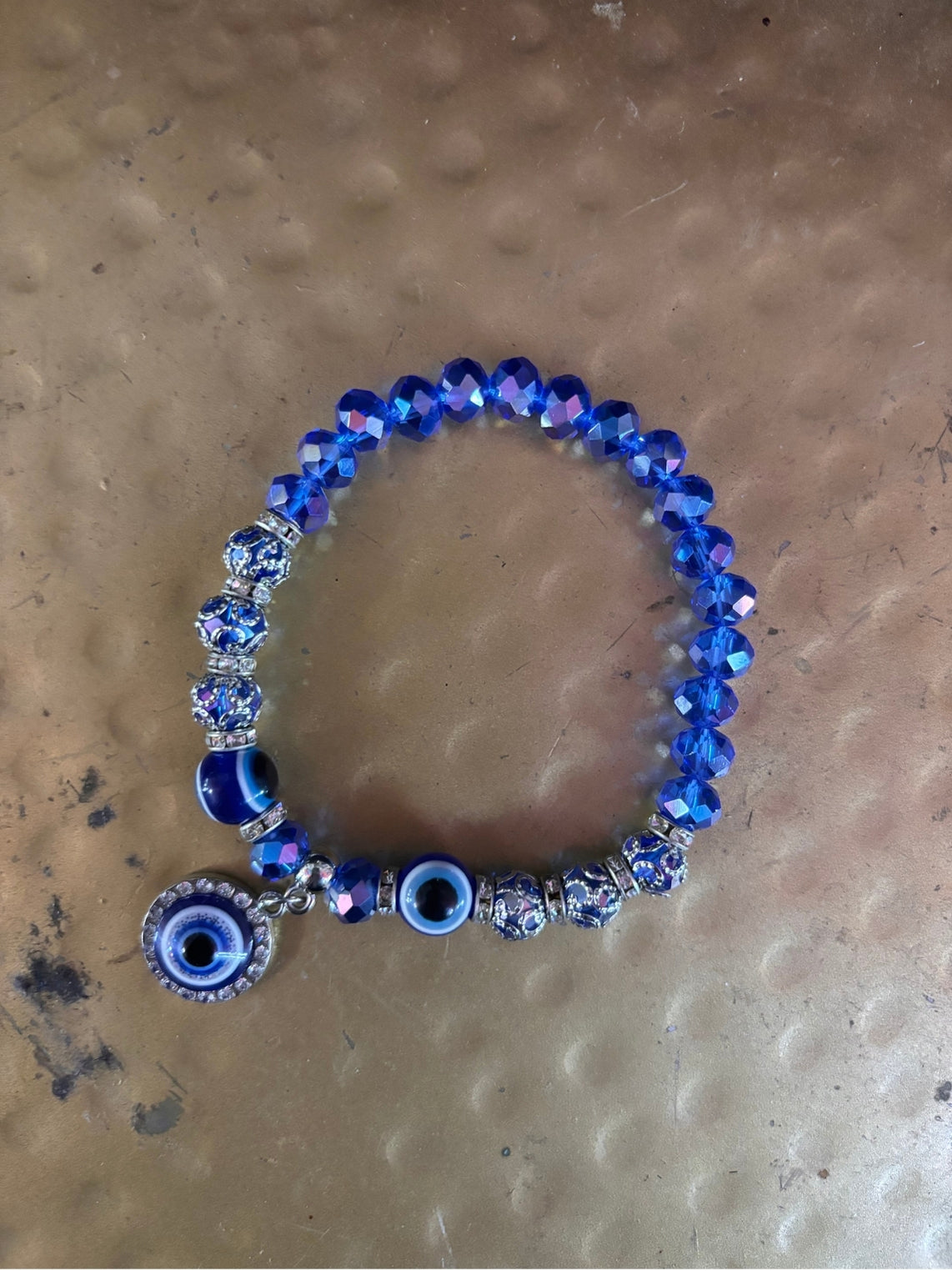 Blue Crystal Bracelet