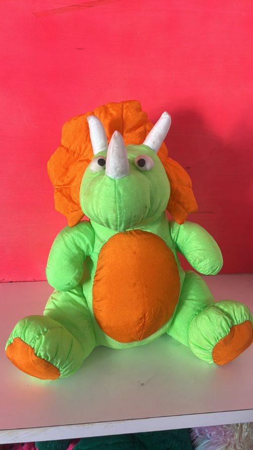 Green Dinosaur Plush
