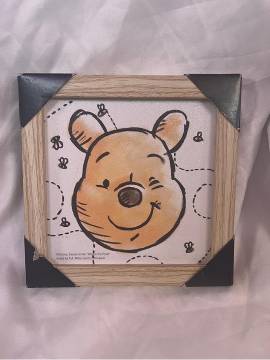 Disney Winnie the Pooh  Picture Print  6.25" x 6.25"
