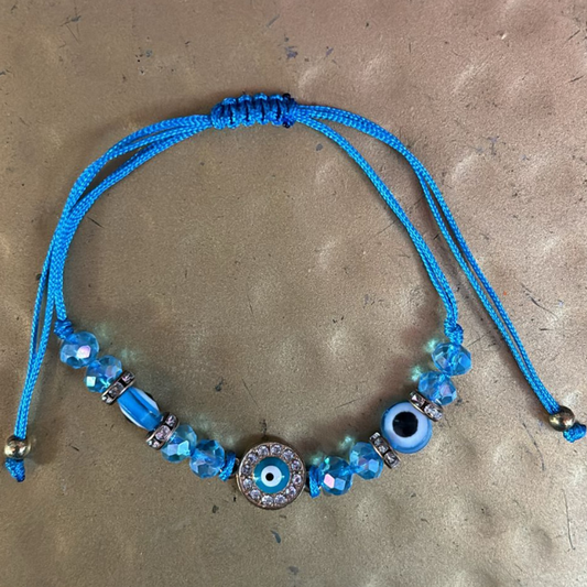 Blue String Bracelet