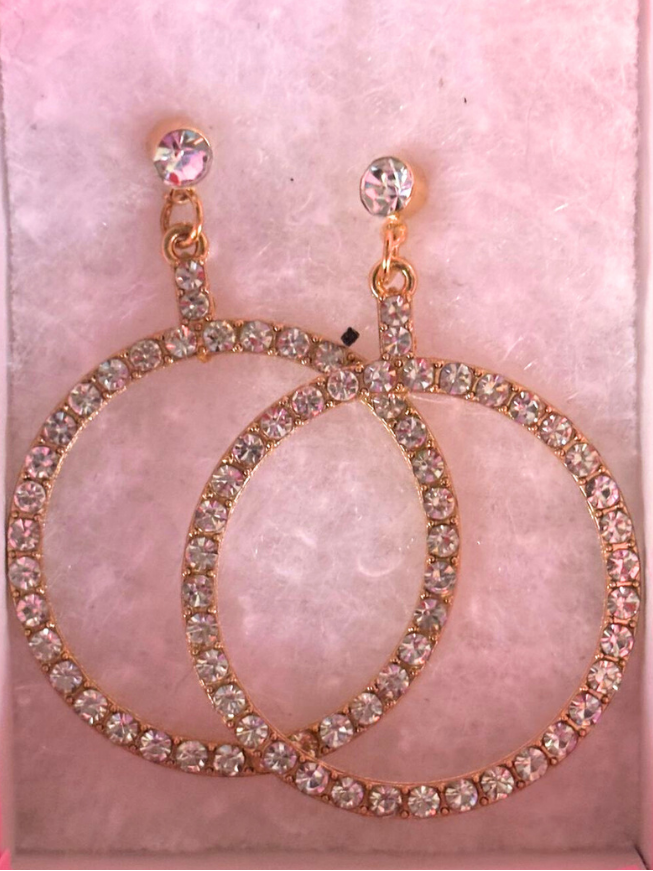 Faux Diamond Earrings