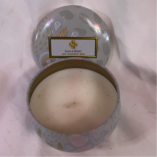 Sage & Berry Soy Coconut Wax Candle