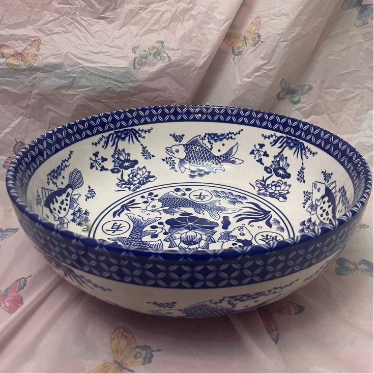 Blue and White Porcelain Bowl
