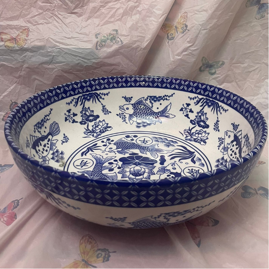 Blue and White Porcelain Bowl