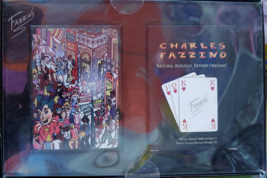 Charles Fazzino Playing Card