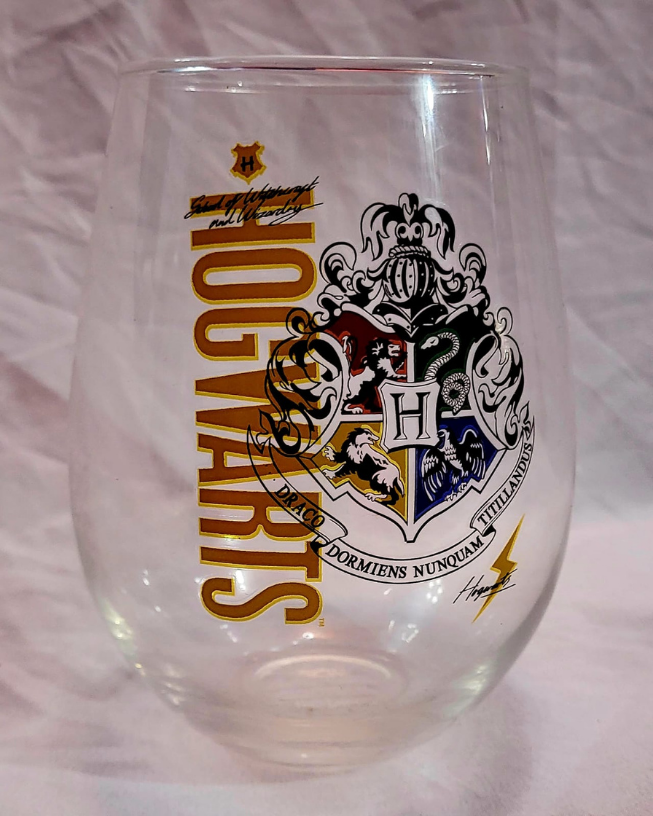 20oz Vintage Collectible Harry Potter Hogwarts Stemless Glass