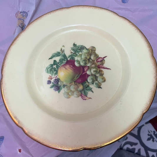 Vintage Regency Footed  Plate
