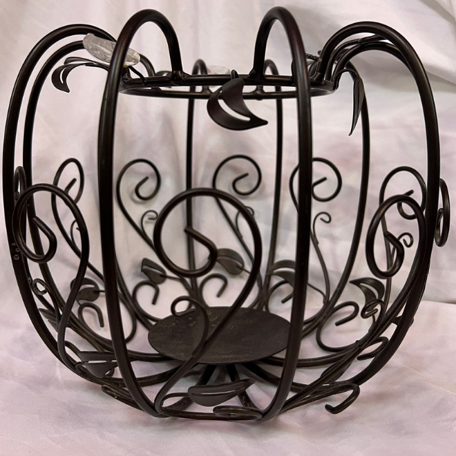 Unique Pumpkin Candle Holder