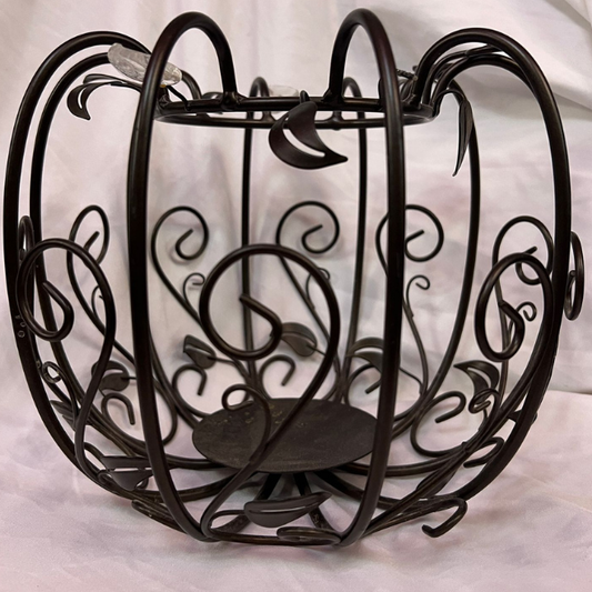 Unique Pumpkin Candle Holder