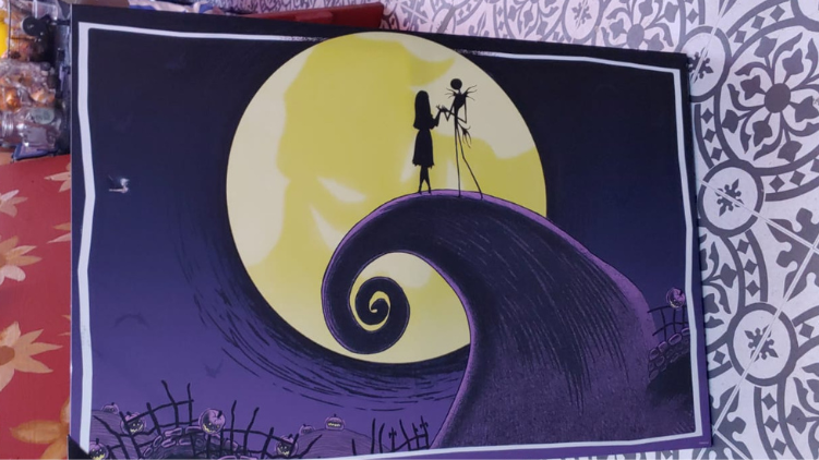 23 x35 in Vintage Collectable Night Before Christmas Canvas