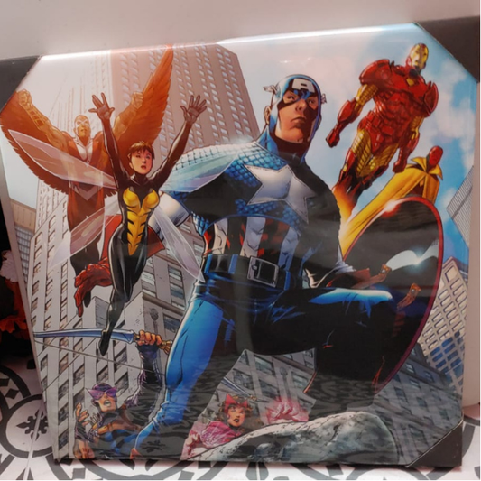 20" x 20" Vintage Collectable Avengers Poster