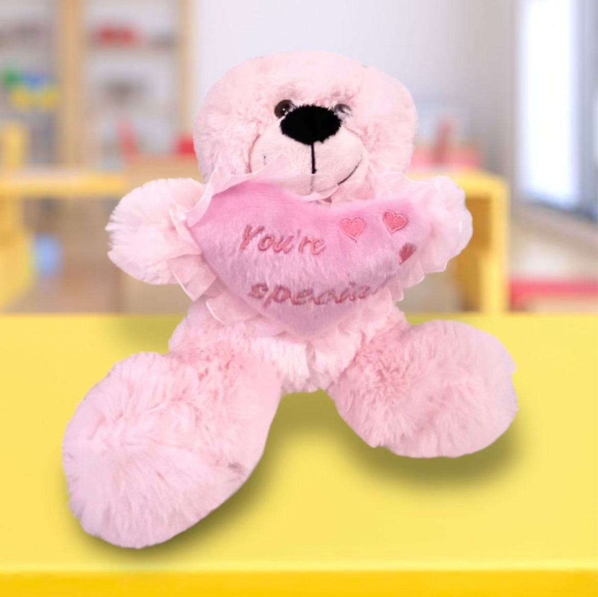 Pink Heart Bear