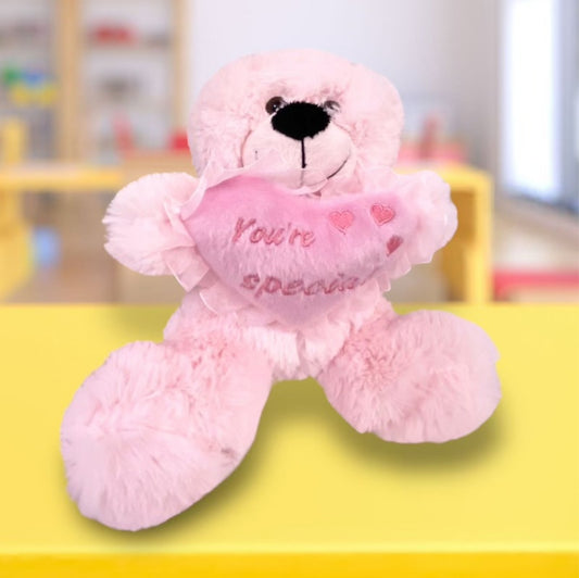 Pink Heart Bear
