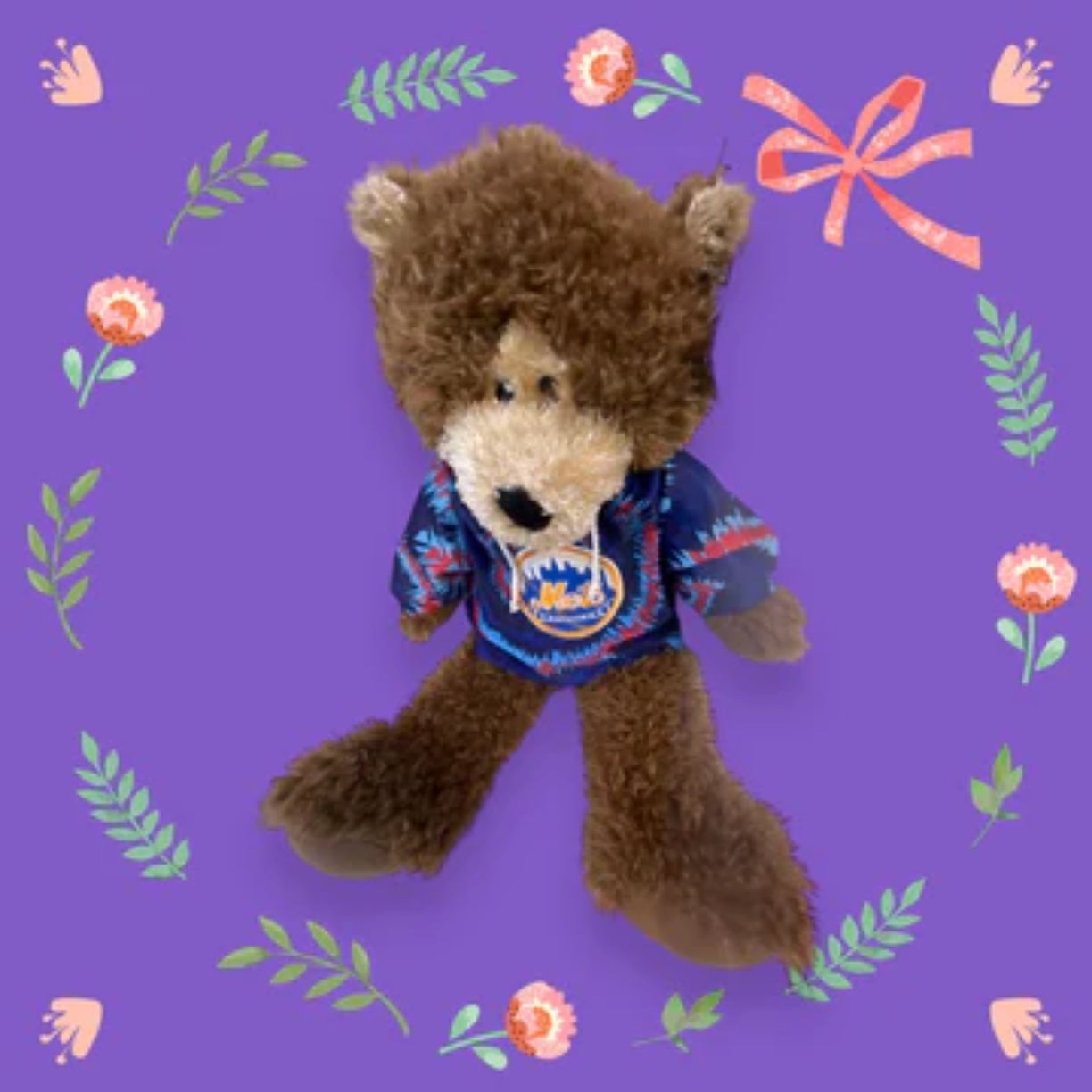 22" NY METs Teddy Bear