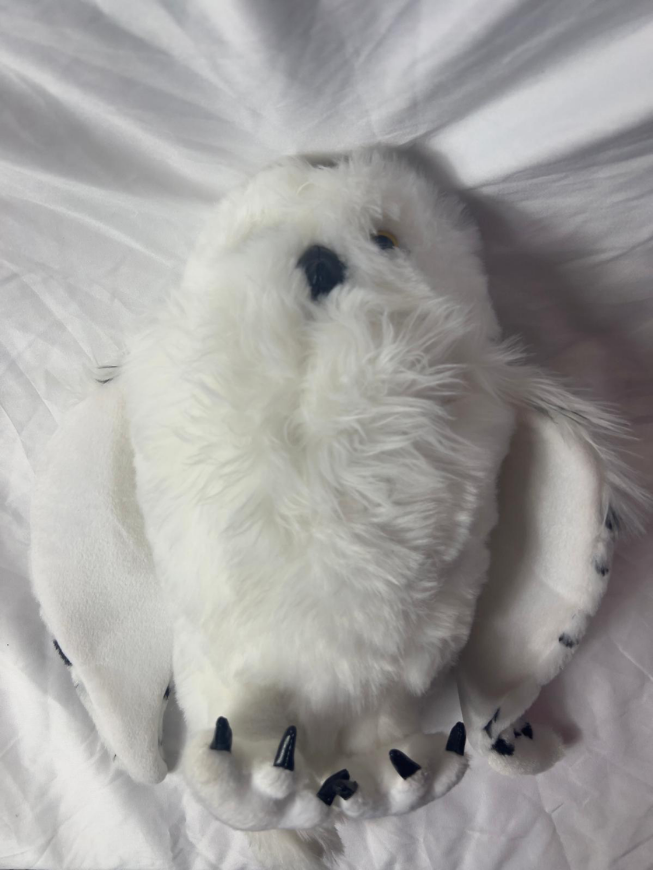 14" Harry Potter Collector’s Hedwig White Snow Owl Plush