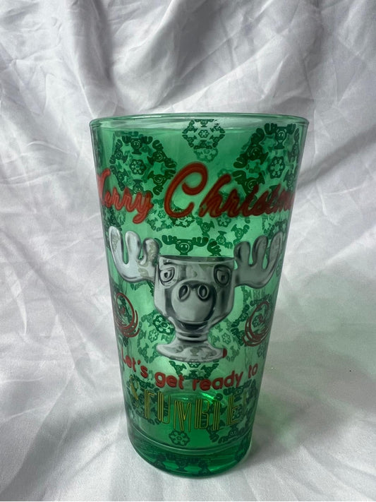 Vintage Collectible National Lampoons Christmas Vacation Christmas Green Tinted Glass