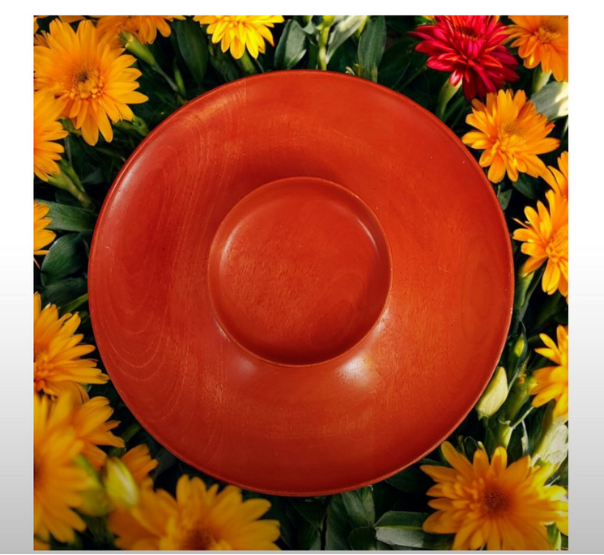 Vintage Collectable Woodbury woodware Bowl & Tray