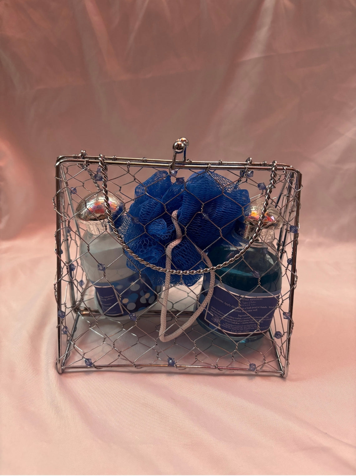 Shower Set w Metal Holder