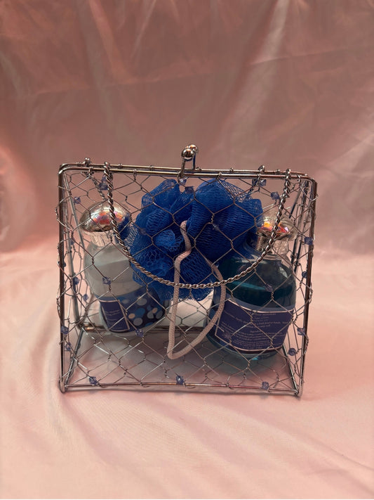 Shower Set w Metal Holder