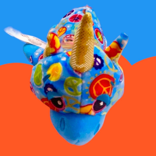 6" Cutetitos Unicornitos Blue Peace Unicorn Plush