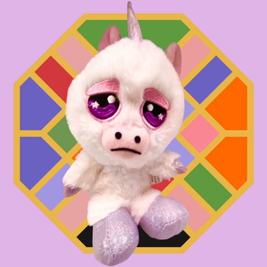 10.5" Sad Unicorn Plush