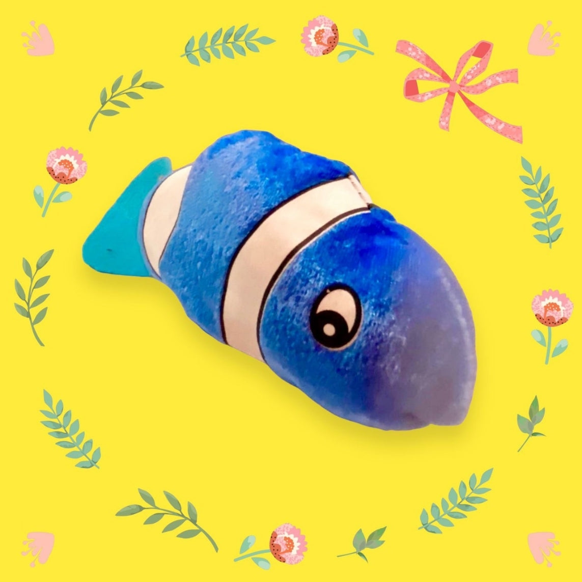 10" Nemo Blue Fish Collection Plush